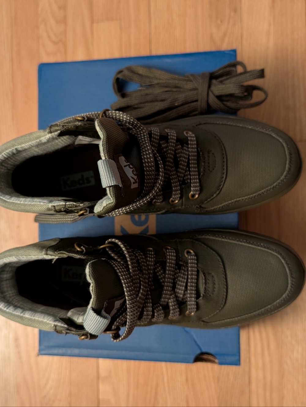 NIB Keds Scout Boot III Water-Resistant Twill – Olive – Size 7 - Picture 2 of 9